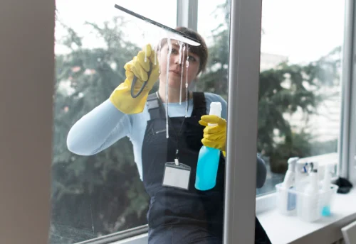 Nettoyage de vitres intérieures et extérieures à Angy